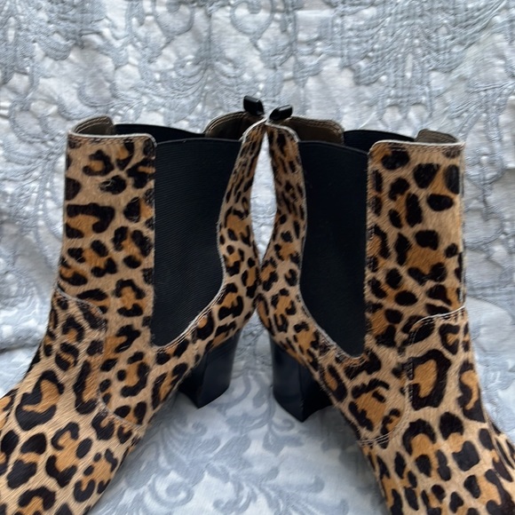 EUC!! EUC!!  COACH AND FOUR BOOTS SZ 10 leather upper/balance man made - Picture 2 of 8